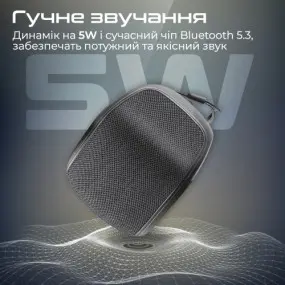 Акустична система Promate Mood 5W Black