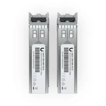 Модуль SFP Ubiquiti 1G Multi-Mode Optical Module 2 pack (UACC-OM-MM-1G-D-2)