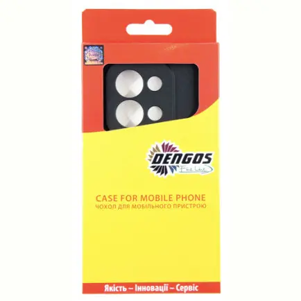 Чeхол-накладка Dengos Carbon для Xiaomi Redmi 15C Black (DG-TPU-CRBN-240)