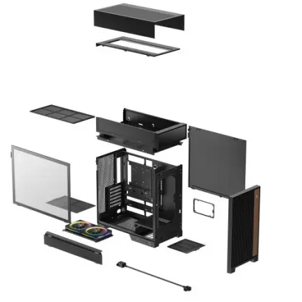 Корпус DeepCool CL660 Black (R-CL660-BKNNA0-G-1)