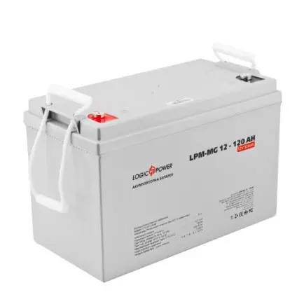 Акумуляторна батарея LogicPower 12V 120AH (LPM-MG 12 - 120 AH)