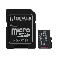 Карта памяти MicroSDHC 64GB UHS-I/U3 Class 10 Kingston Industrial + SD-adapter (..