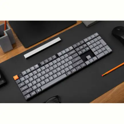 Клавиатура беспроводная Keychron K5 Max, Gateron MX 2.0 Brown, Hot-Swap, RGB UA Black (K5M-H3-UA)