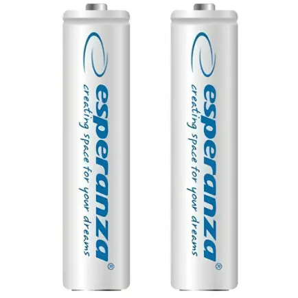 Акумулятор Esperanza Ni-MH AA/HR06 2000 mAh BL 2шт White