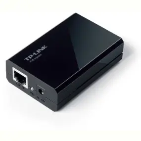 Инжектор PoE TP-Link PoE150S (1xGE LAN, 1xGE PoE 802.3af, 48V, max PoE 15.4W, max 100м, auto power detection)