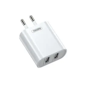 Мережевий зарядний пристрій Remax Simple Series 2xUSB 2.1A White (RP-U35)