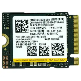 Накопитель SSD 512GB Samsung M.2 2230 PCIe 4.0 x4 TLC (MZ-9L8512C)