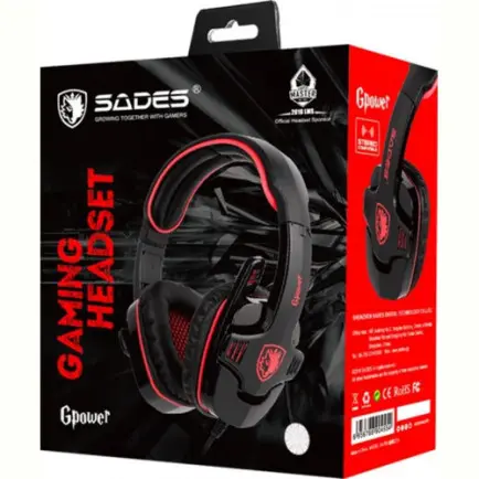 Гарнитура Sades SA-708GT Black/Red (sa708brj)