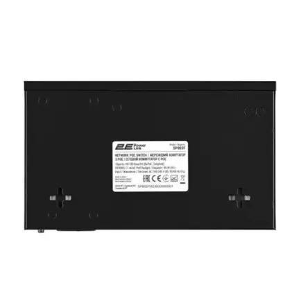Коммутатор 2E PowerLink SP802F (8xFE PoE, 2xFE Uplink, PoE Max 96W, неуправляемый)