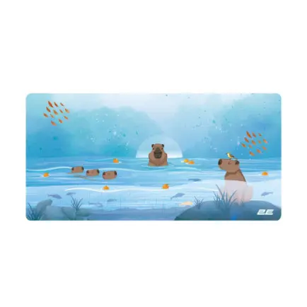 Игровая поверхность 2E Capybarra L Blue (2E-PAD-L-CAPY-BLUE)