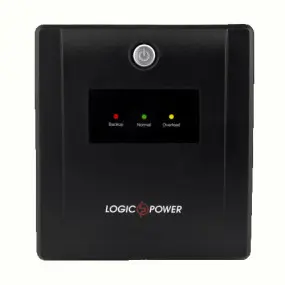 ИБП LogicPower LPM-U850VA-P, Lin.int., AVR, 2 х евро, USB, LED, пластик