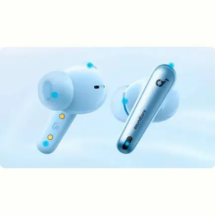 Bluetooth-гарнитура Anker SoundCore Liberty 4 NC Light Blue (A3947G61)