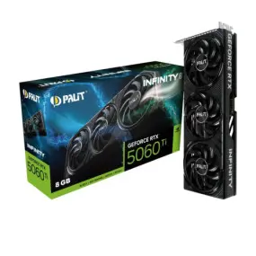 Відеокарта GF RTX 5060 Ti  8GB GDDR7 Infinity 3 Palit (NE7506T019P1-GB2062S)