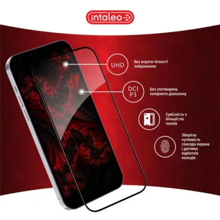 Защитное стекло Intaleo Full Glue для Xiaomi Redmi Note 14 4G (1283126599453)