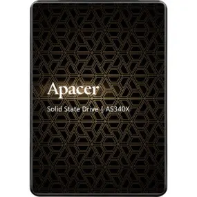 Накопичувач SSD  480GB Apacer AS340X 2.5" SATAIII TLC (AP480GAS340XC-1)