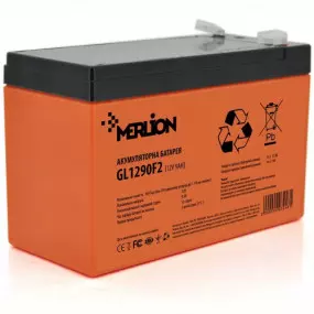 Аккумуляторная батарея Merlion 12V 9AH Orange (GL1290F2GEL/03248)