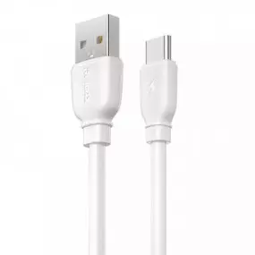 Кабель Remax Suji USB-USB Type-C, 1м White (RC-138a W)