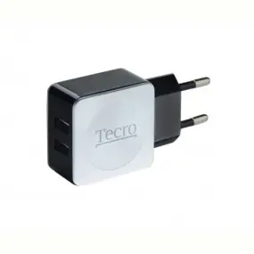 Мережевий зарядний пристрій Tecro (2xUSB, 2.1A)