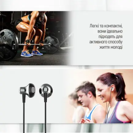 Гарнитура СolorWay Slim 3.5 mm Wired Earphone Blast 1 Black (CW-WD01BK)