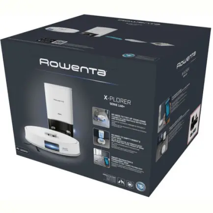 Робот-пылесос Rowenta X-Plorer Serie 140+ Total Care RR9197WH