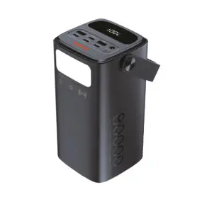 Універсальна мобільна батарея Techno 80000mAh PD 65W QC 3.0 Black (powerbank-80)