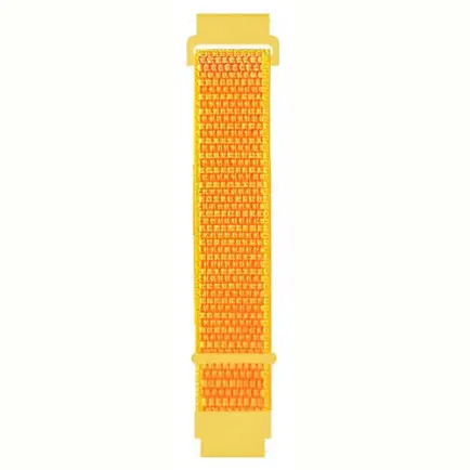 Ремешок BeCover Nylon Style для Xiaomi Amazfit Bip/Bip Lite/Bip S Lite/GTR 42mm/GTS/TicWatch S2/TicWatch E Yellow (705831)