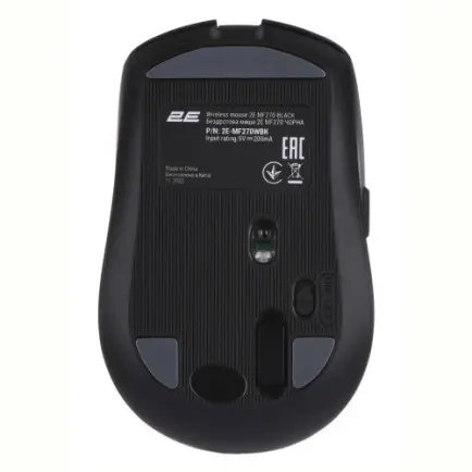 Мышь беспроводная 2E MF270 Silent Rechargeable WL Black (2E-MF270WBK)