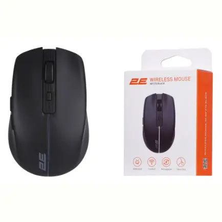 Мышь беспроводная 2E MF270 Silent Rechargeable WL Black (2E-MF270WBK)