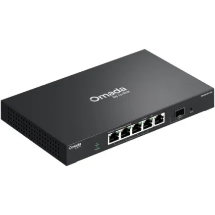 Коммутатор TP-Link Omada ES206XPP-M2 (4x2.5GE PoE++, 1x2.5GE, 1xSFP+, max POE 120W, smart, Omada)