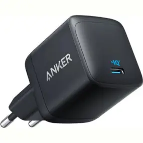 Сетевое зарядное устройство Anker PowerPort 313 - 45W PD + PPS USB-C Black (A2643G11)