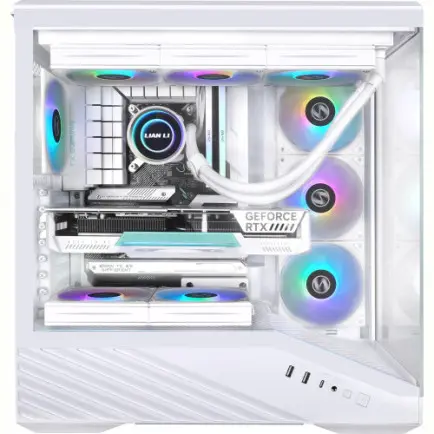 Корпус Lian Li Vector V100 White (G99.V100W.00)