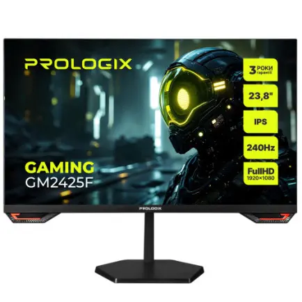 Монитор Prologix Gaming 23.8" GM2425F IPS Black