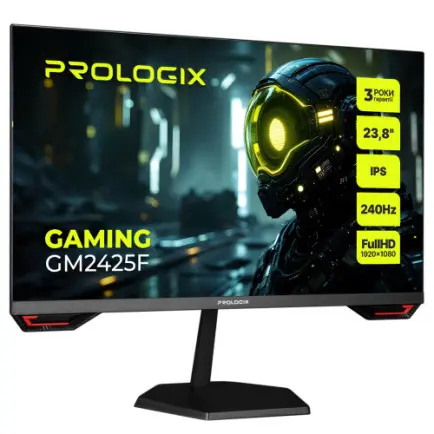 Монитор Prologix Gaming 23.8" GM2425F IPS Black