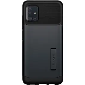Чохол-накладка Spigen Slim Armor для Samsung Galaxy A51 SM-A515 Metal Slate (ACS00820)