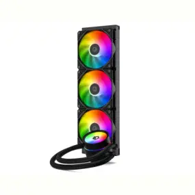 Система водяного охлаждения ID-Cooling Zoomflow 360 XT V2, Intel: 2066/2011/1700/1200/1151/1150/1155/1156, AMD: AM5/AM4, 397х120х27 мм, 3-pin ARGB/4-pin PWM
