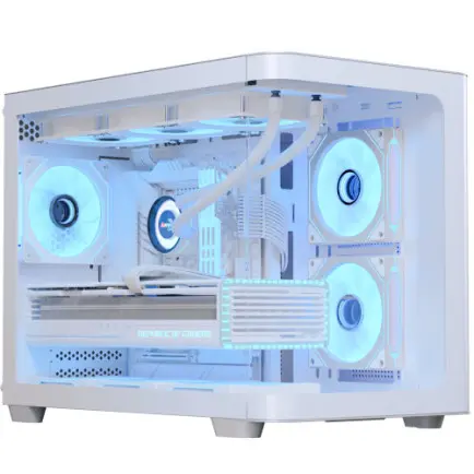 Корпус AeroCool P300C-G-WT-v1 (ACCS-PN02033.21)