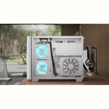 Корпус AeroCool P300C-G-WT-v1 (ACCS-PN02033.21)