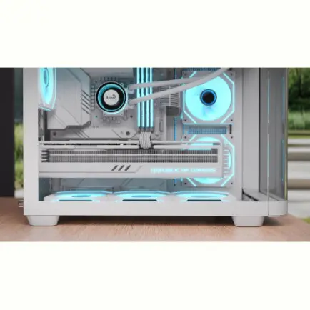 Корпус AeroCool P300C-G-WT-v1 (ACCS-PN02033.21)