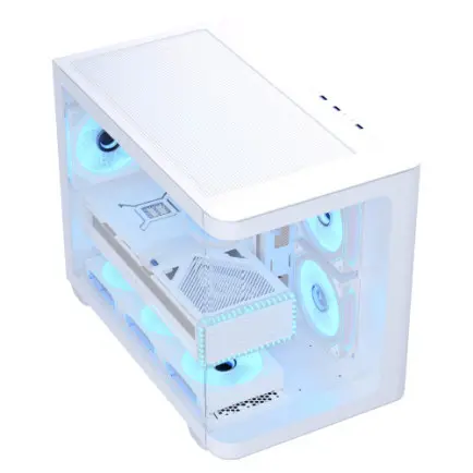 Корпус AeroCool P300C-G-WT-v1 (ACCS-PN02033.21)