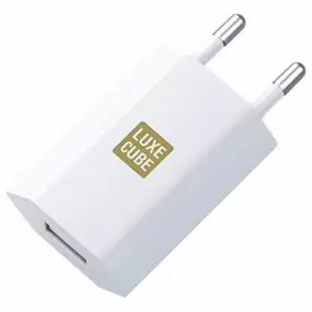 Зарядное устройство Luxe Cube 1USB 1A White (7775557575181)