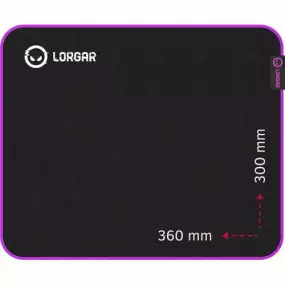 Iгрова поверхня Canyon Lorgar Main 313 Black-Purple (LRG-GMP313)