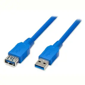 Кабель ATcom удлинитель USB 3.0 AM/AF 1.8 м blue