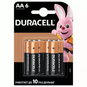 Батарейка Duracell Basic AA/LR06 MN1500 BL 6шт