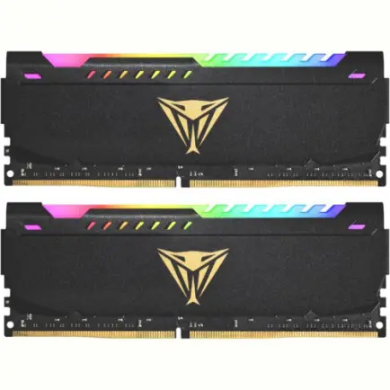 Модуль пам`яті DDR4 2x32GB/3200 Patriot Viper Steel RGB Black (PVSR464G320C8K)