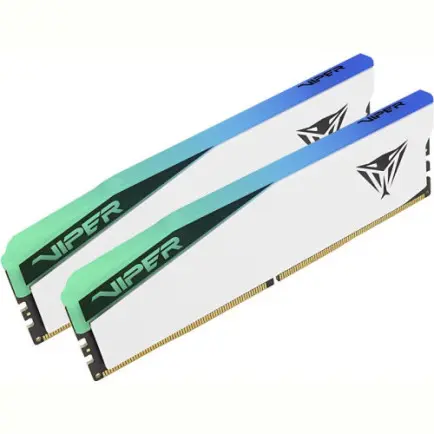 Модуль памяти DDR5 2x16GB/6400 Patriot Viper Elite 5 RGB (PVER532G64C32KW)