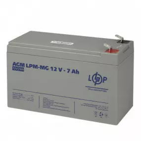 Акумуляторна батарея LogicPower 12V 7AH (LPM-MG 12 - 7 AH)