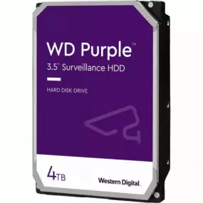 Накопитель HDD SATA 4.0TB WD Purple 5400rpm 256MB (WD42PURZ)