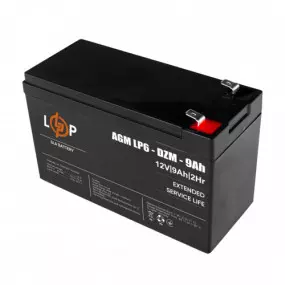 Аккумуляторная батарея LogicPower LP 12V 9AH (LP 6-DZM-9 Ah)