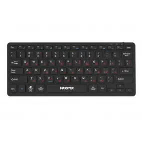 Клавiатура Maxxter KBW-C01B-UA Black