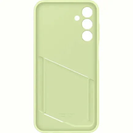 Чехол-накладка Samsung Card Slot Case для Samsung Galaxy A15 SM-A155 Lime (EF-OA156TMEGWW)